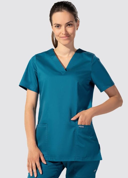 Zdravotnícke oblečenie - Blúzky - Zdravotnícka blúza FLEX ZONE I karibská modrá | medical-uniforms